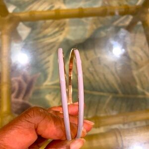 INC Purple Haze Large Hoop Earrings